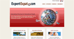 Desktop Screenshot of expertexpat.com